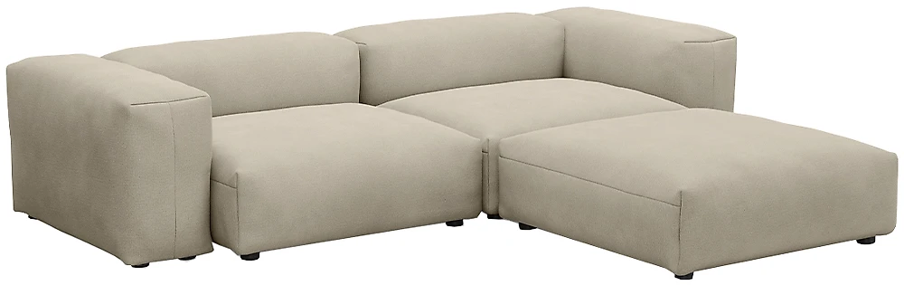 Модульный диван с оттоманкой  Фиджи-4 Беж
