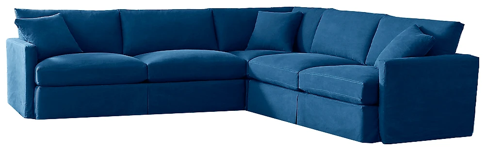 Угловой диван с механизмом книжка Марсия-2 Блу