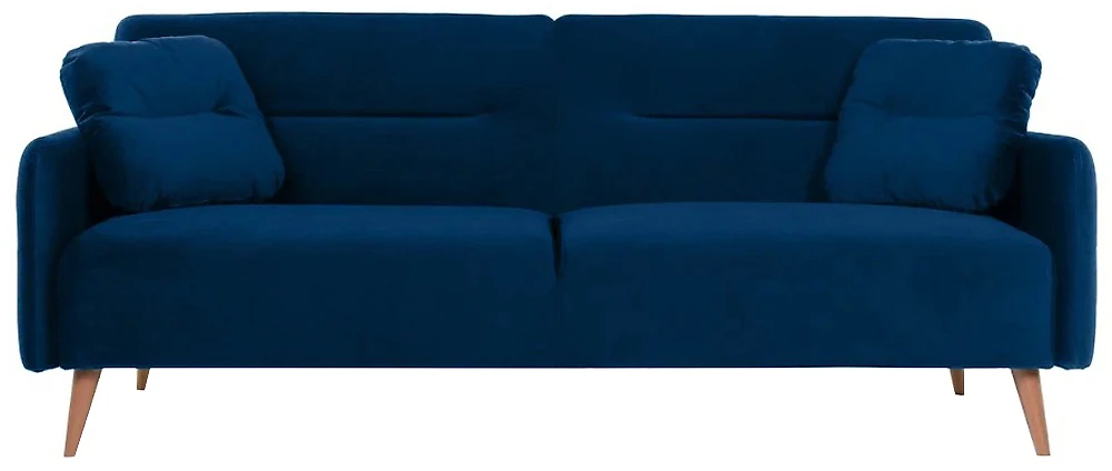 Синий диван Хюгге трехместный Дизайн 3