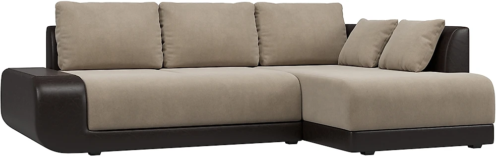 Угловой диван с ящиком для белья Нью-Йорк Милтон