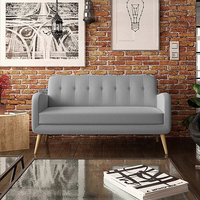 Узкий прямой диван Сантьяго Дизайн 2