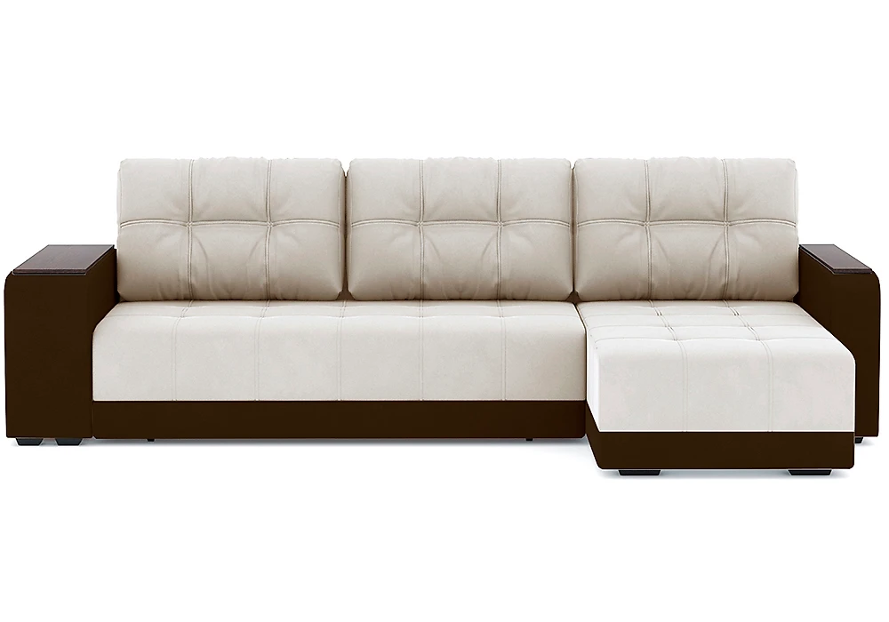 Угловой диван с подушками Милан Велюр Дизайн 5