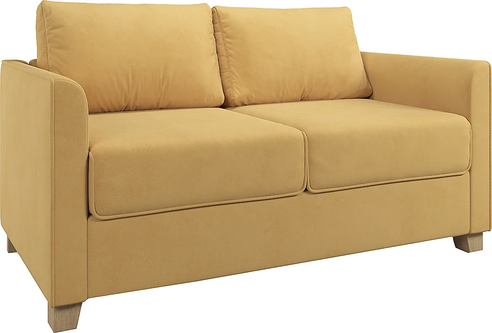 Жёлтый прямой диван Франк Дизайн-2