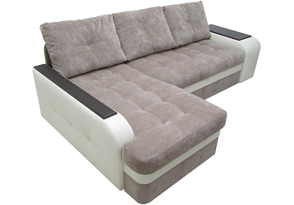 Угловой диван с подлокотниками Парадиз Люкс