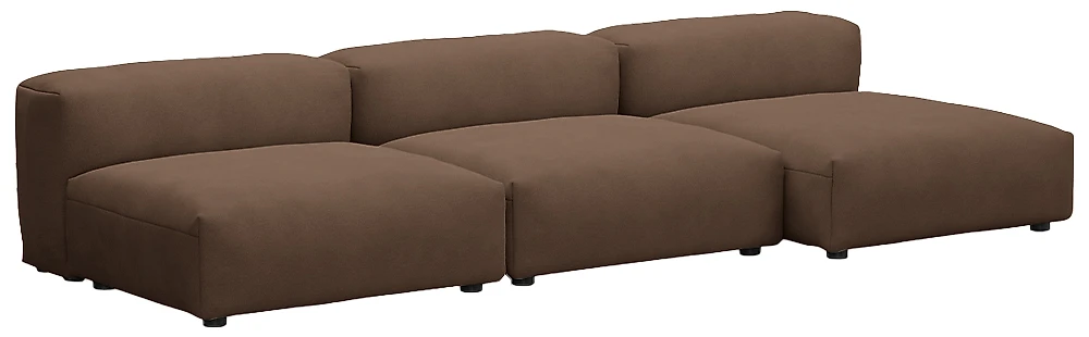 Коричневый модульный диван Фиджи-7 Браун