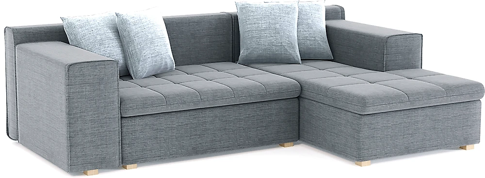 Угловой диван с подушками Чикаго Кантри Дизайн 18