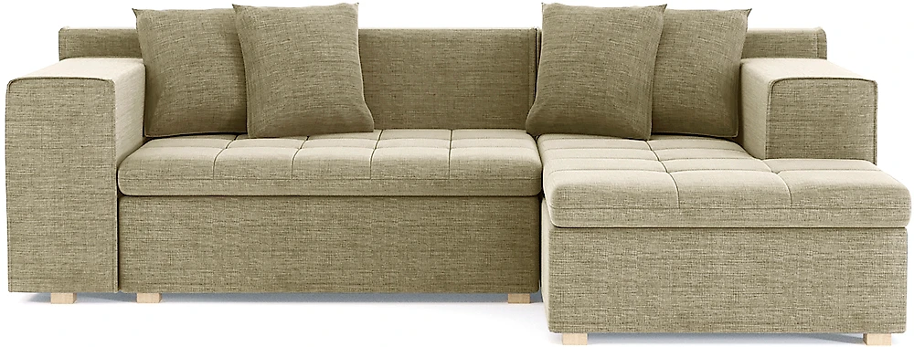 Угловой диван с подушками Чикаго Кантри Дизайн 19