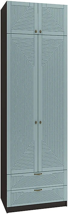 Распашной шкаф с антресолью Фараон Д-7 Дизайн-3