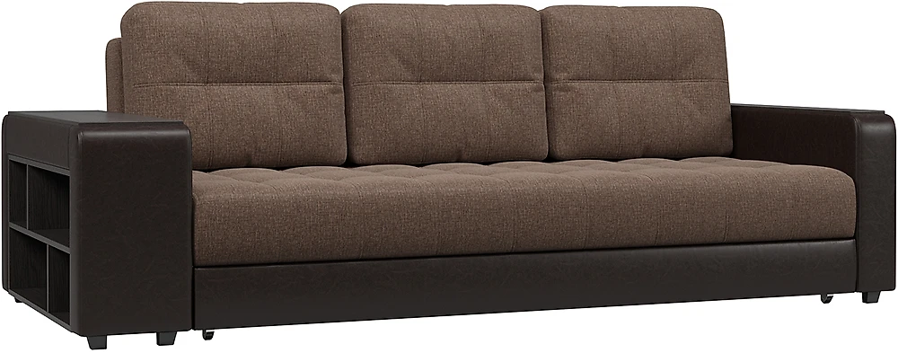 Прямой кожаный диван Милан Пеле