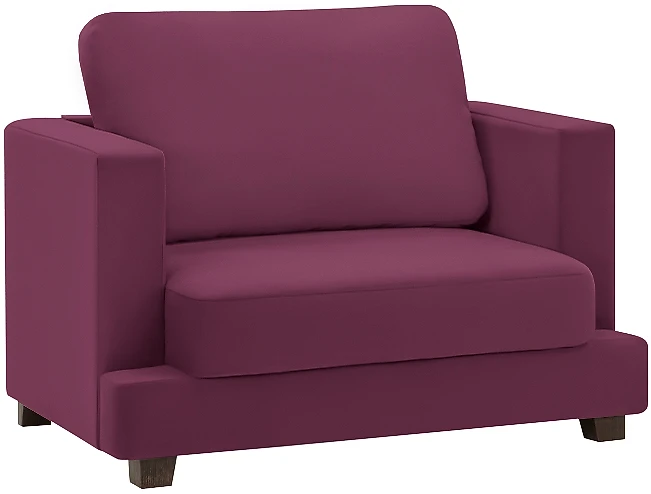 Кресло с подлокотниками Плимут Фиолет