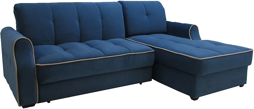 Угловой диван с правым углом Виа-10 (Тулуза) Деним