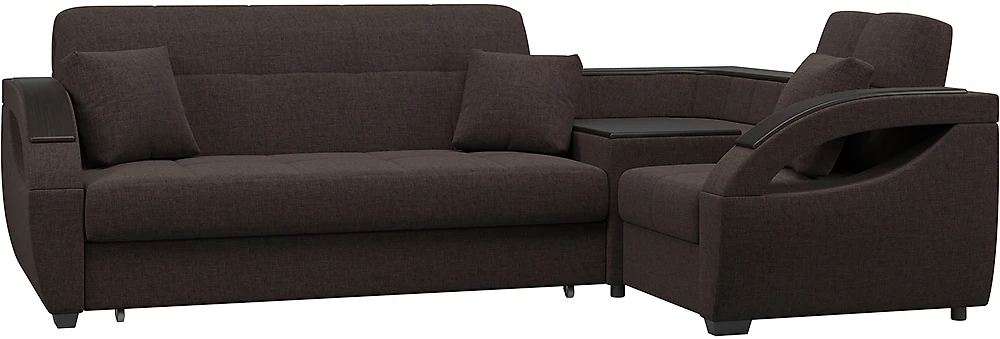 Угловой диван без подушек Монреаль-160 Бруно