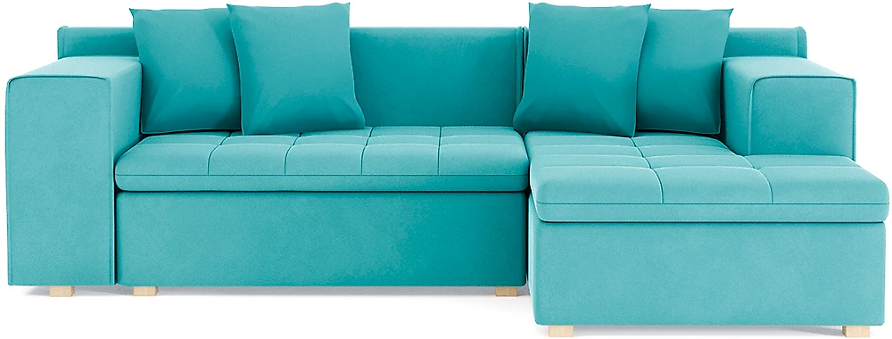 Угловой диван с подушками Чикаго Дизайн 3