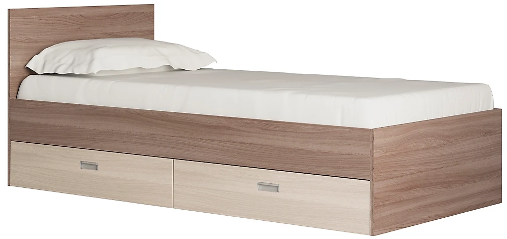 двуспальная кровать с ящиками Виктория-1-90 Дизайн-3
