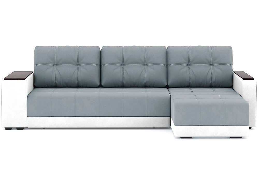 Угловой диван с подушками Милан Велюр Дизайн 10