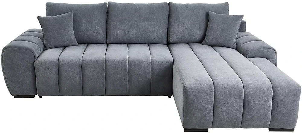 Серый угловой диван Карри Дизайн 1