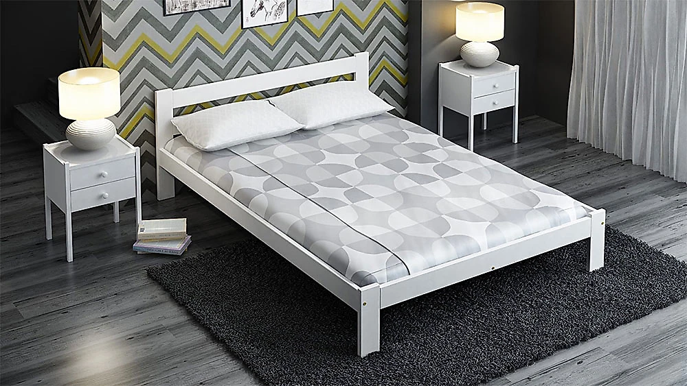 кровать в стиле минимализм Агиос