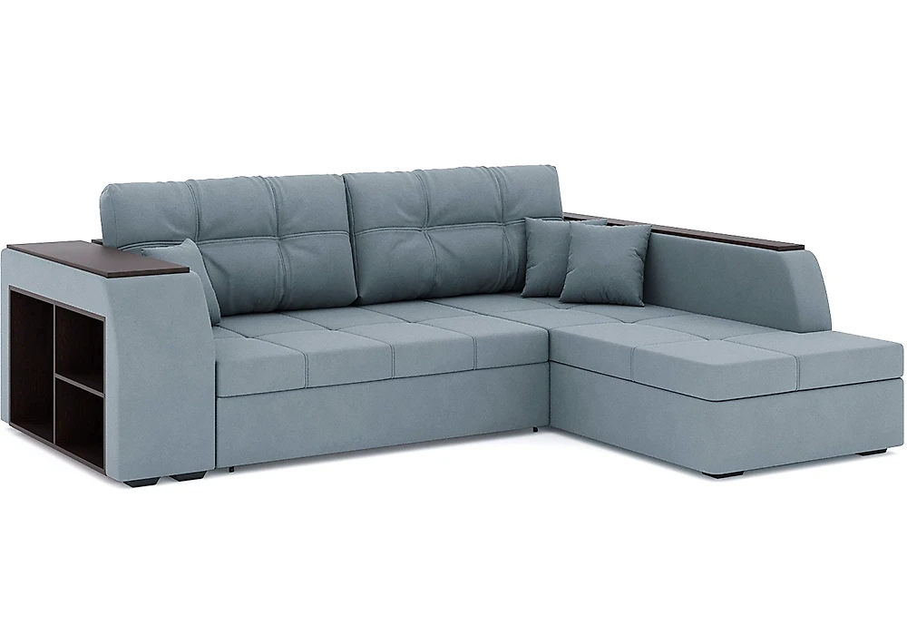 Угловой диван из ткани антикоготь Брюссель Плюш Дизайн 9