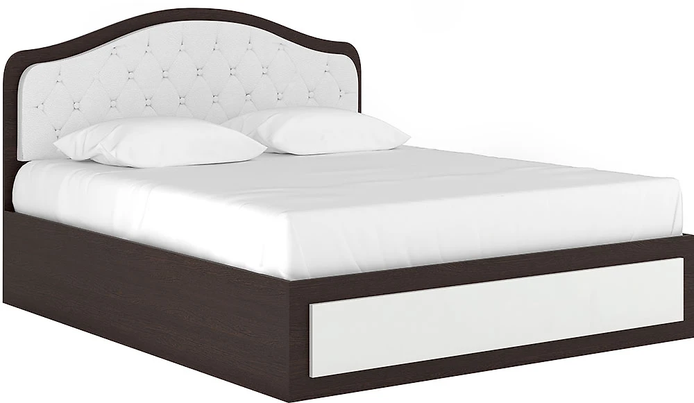 Кровать с каретной стяжкой Луиза-2 КС2 Дизайн-1
