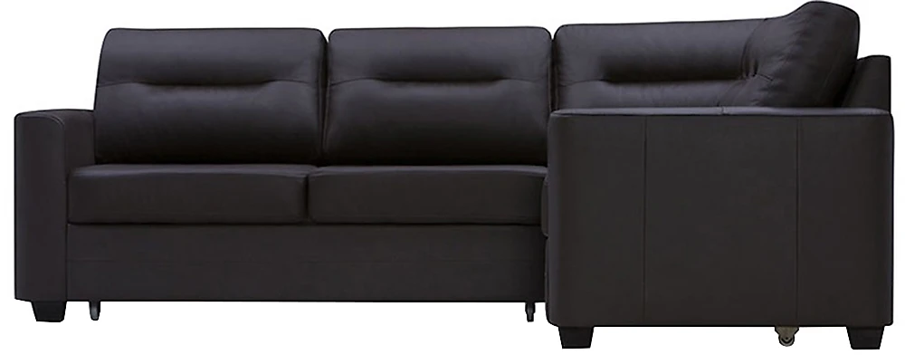 Тканевый угловой диван Беллино Дизайн 1 кожаный