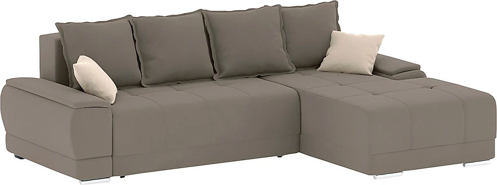 Угловой диван с независимым пружинным блоком Nordviks Мини (Модерн)
