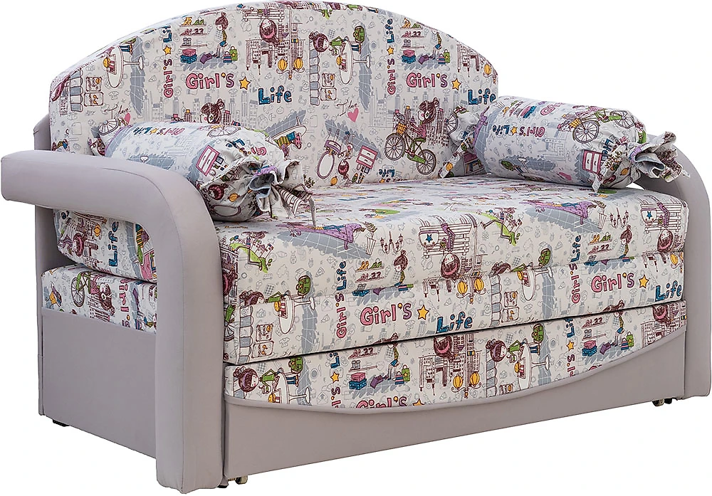 Выкатной диван-кровать Малыш Лайт Грей