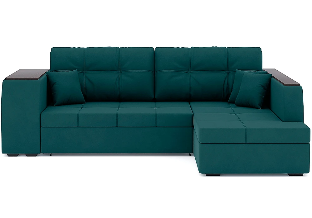 Угловой диван из ткани антикоготь Брюссель Плюш Дизайн 5