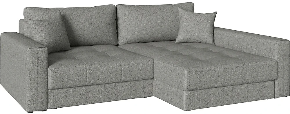 Серый угловой диван Брест-2 Грей