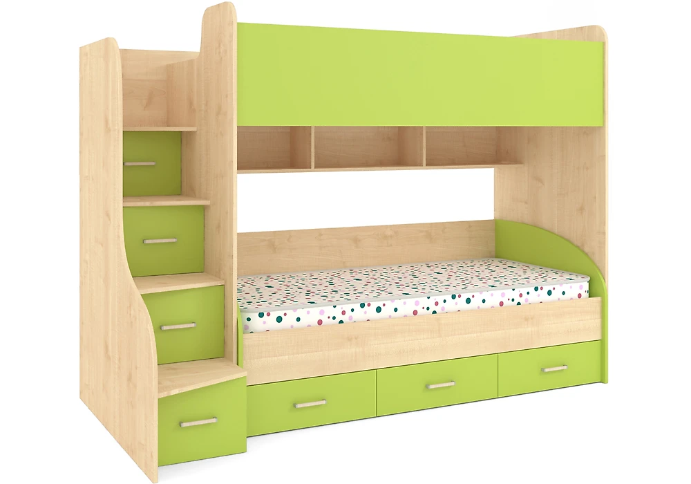 Детская кровать в классическом стиле Лайм-6