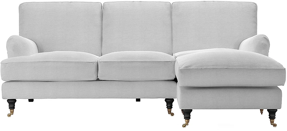 Угловой диван с правым углом Бристоль Грей