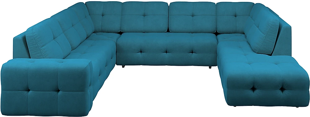 Угловой диван с подушками Спилберг-2 Аква