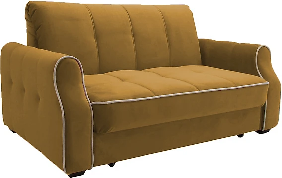 Жёлтый прямой диван Виа-10 (Тулуза) Еллоу