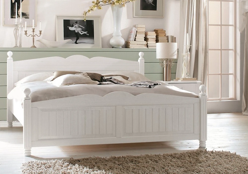 Односпальная кровать в классическом стиле Ева-3