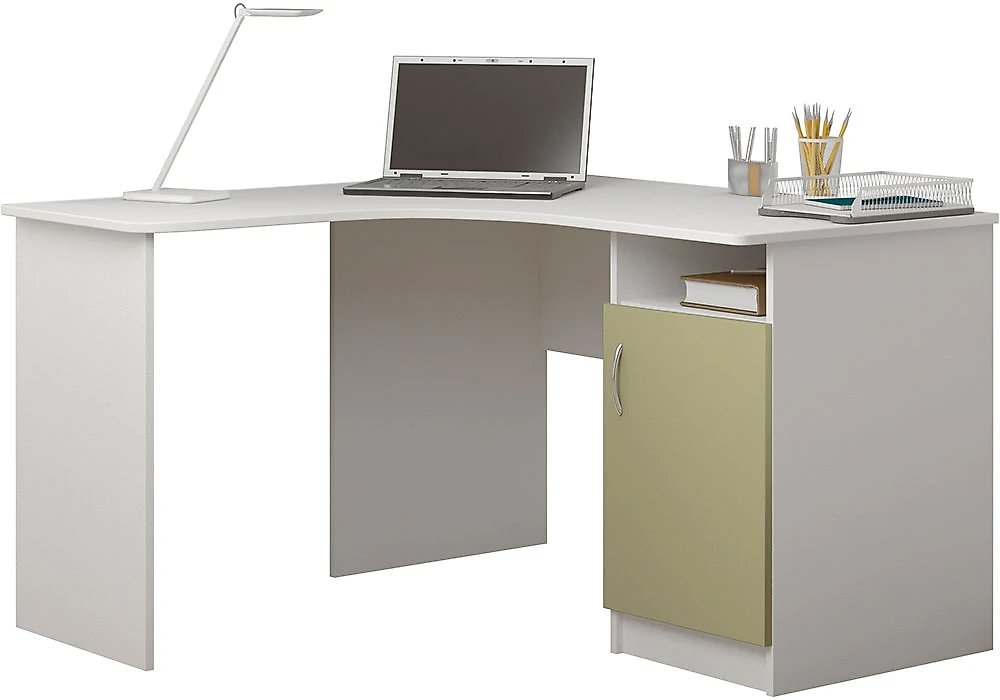 Компьютерный стол с полками и ящиками СПУ-1 МДФ Дизайн-1