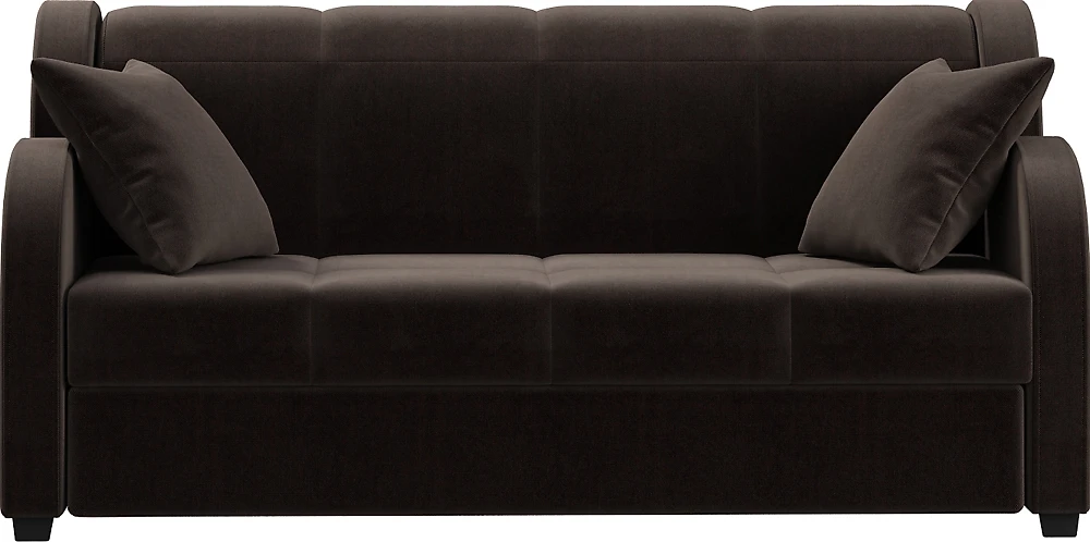 Малогабаритный прямой диван Барон с подлокотниками Дизайн 1