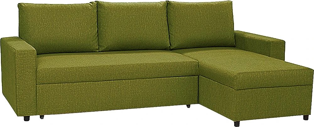Зелёный угловой диван Орион (Торонто) Кантри Грин