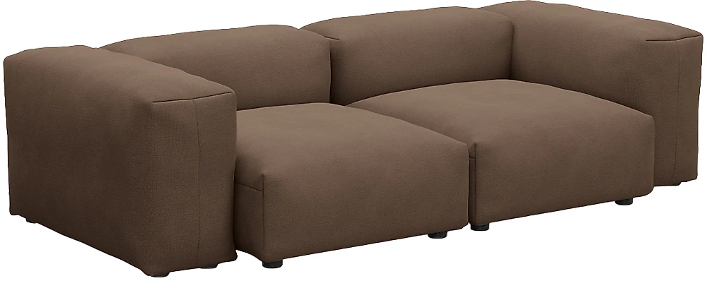 Коричневый модульный диван Фиджи-8 Браун
