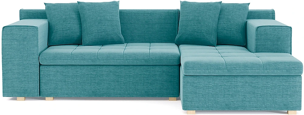Угловой диван с подушками Чикаго Кантри Дизайн 12