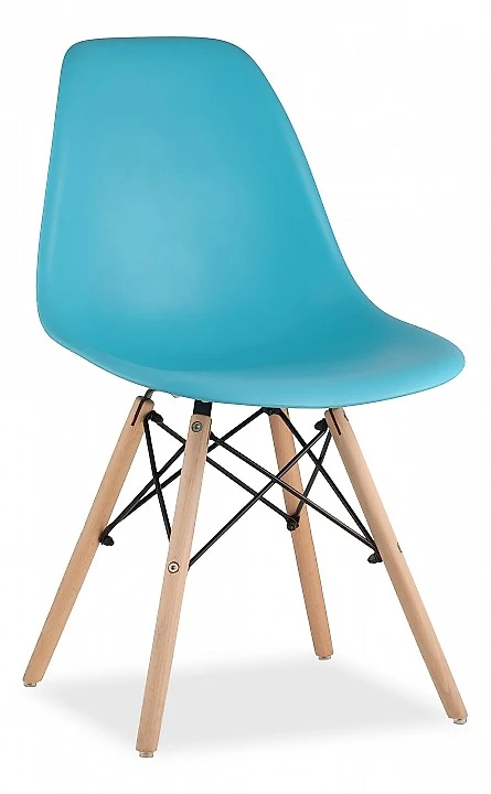 Стул  Eames Wood BLUE