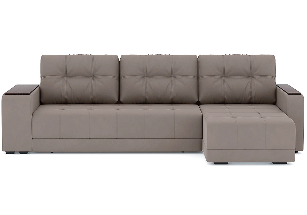 Угловой диван с подушками Милан Велюр Дизайн 7