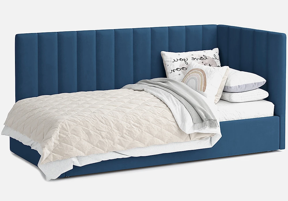 Кровать с мягкой спинкой Меркурий-3 Дизайн-1