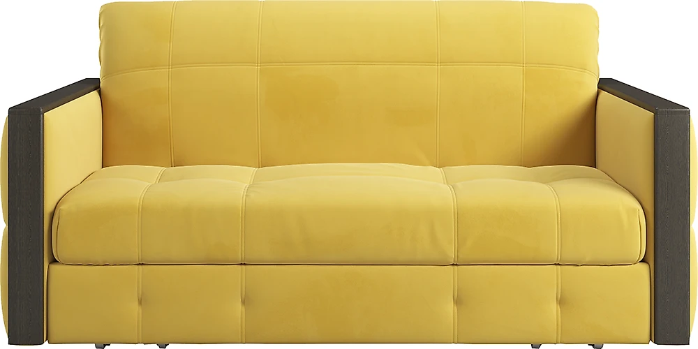 диван на металлическом каркасе Соренто-3 Плюш Еллоу