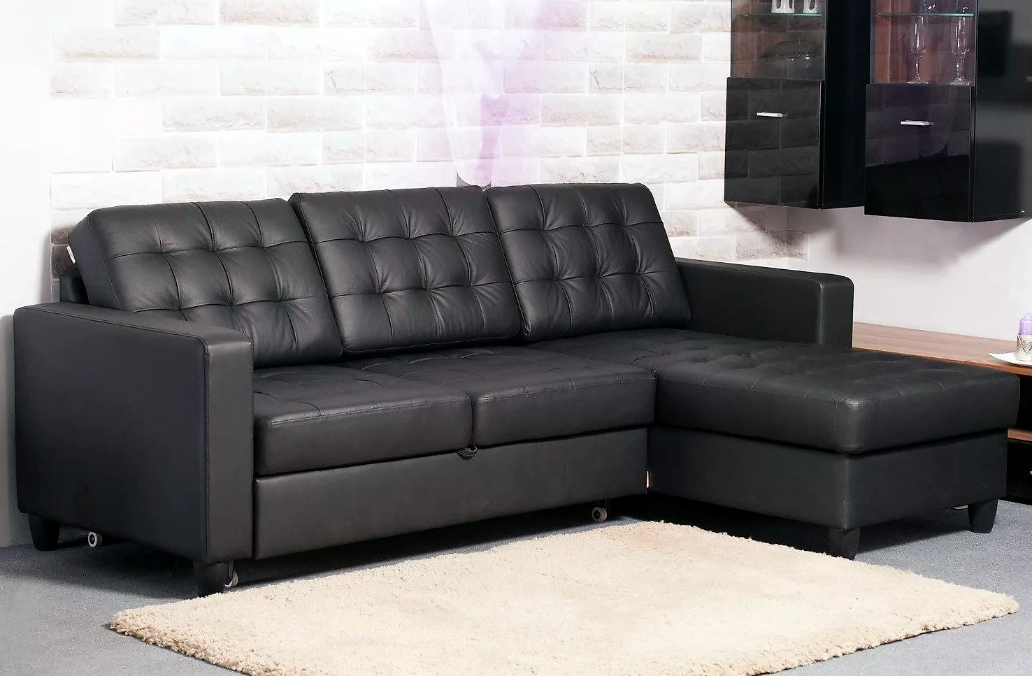 диван в офис кожаный Камелот Дизайн 3