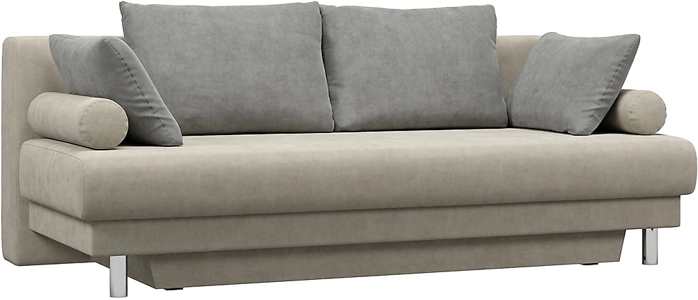 Прямой диван из велюра  Алькантара Микс Рэй