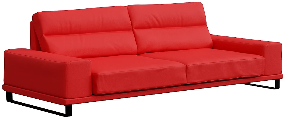 Яркий диван кожаный Рипозо Ред