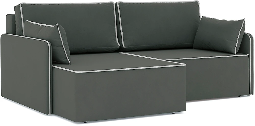 Тканевый угловой диван Блюм Плюш Дизайн-4