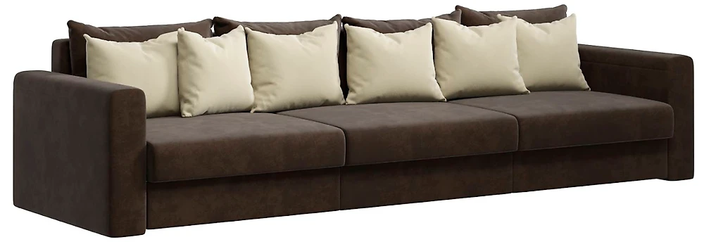 диван для ежедневного сна Модена-2 Плюш Шоколад-2