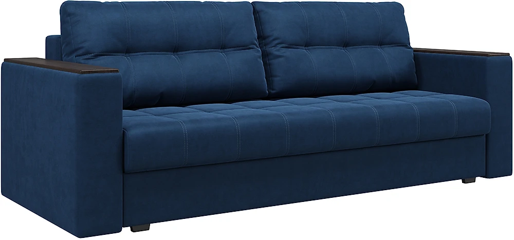 Синий диван Boss Rich-2 (Босс) Плюш Дизайн 6