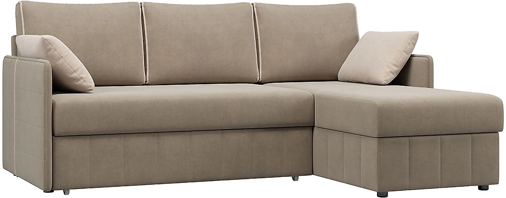 Угловой диван с подлокотниками Слим Дизайн 1