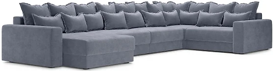 Дорогой угловой диван Омега-П Дизайн 1